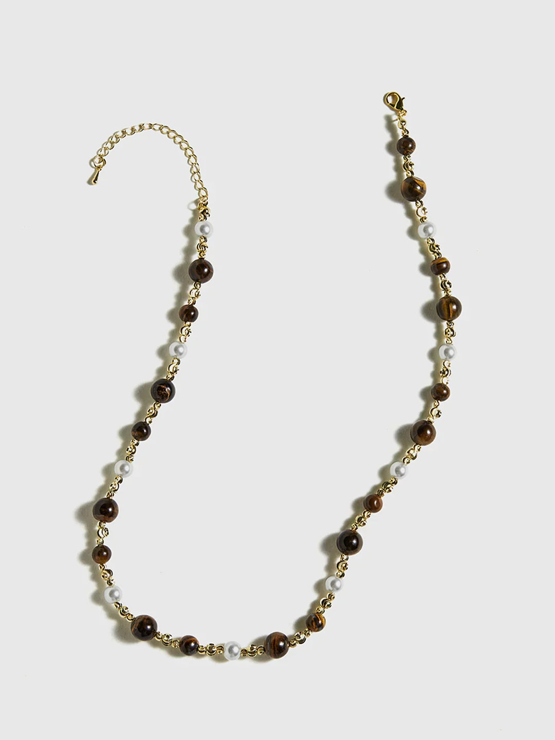 Earth-Tone Tiger Eye Choker
