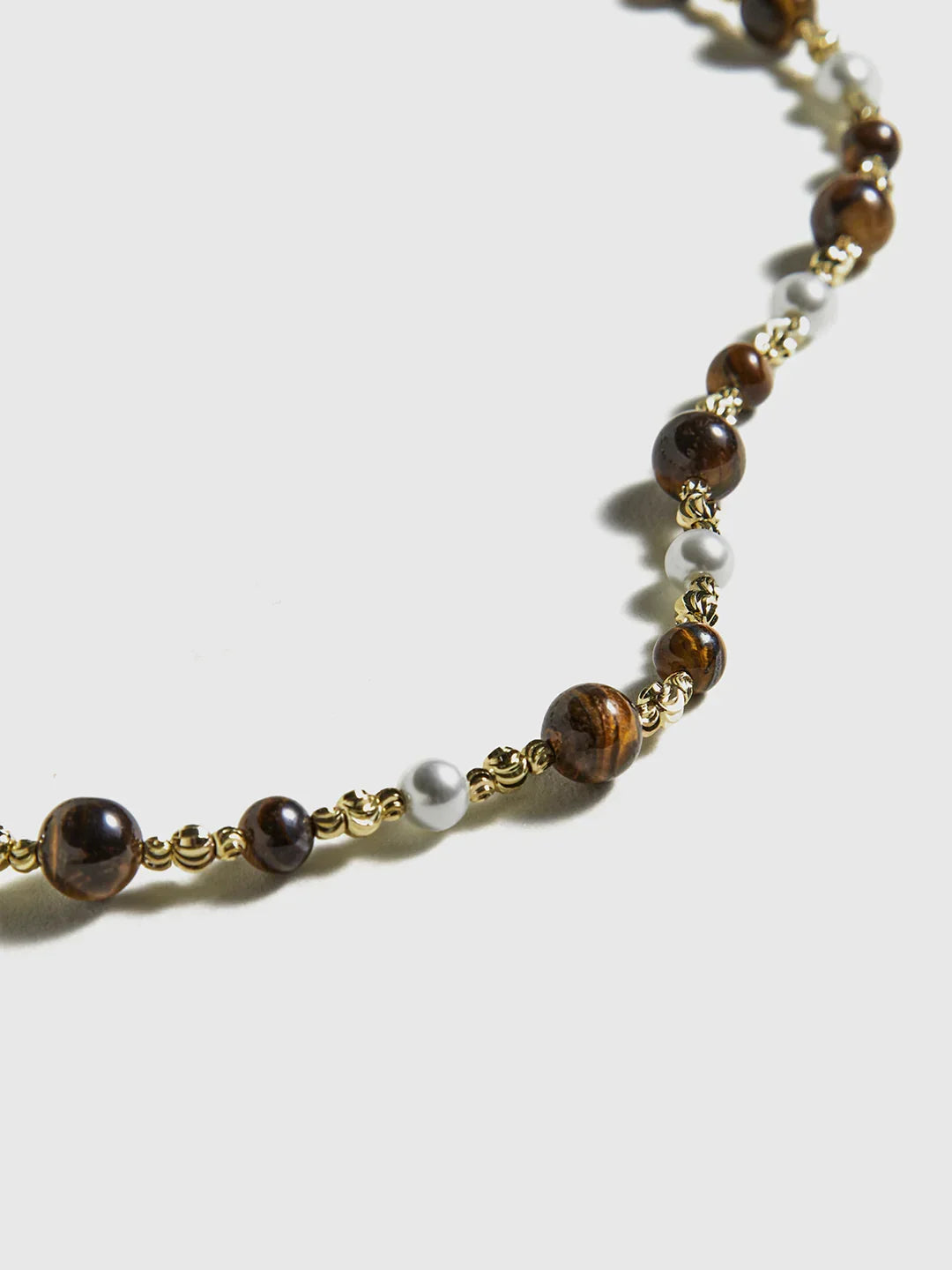 Earth-Tone Tiger Eye Choker