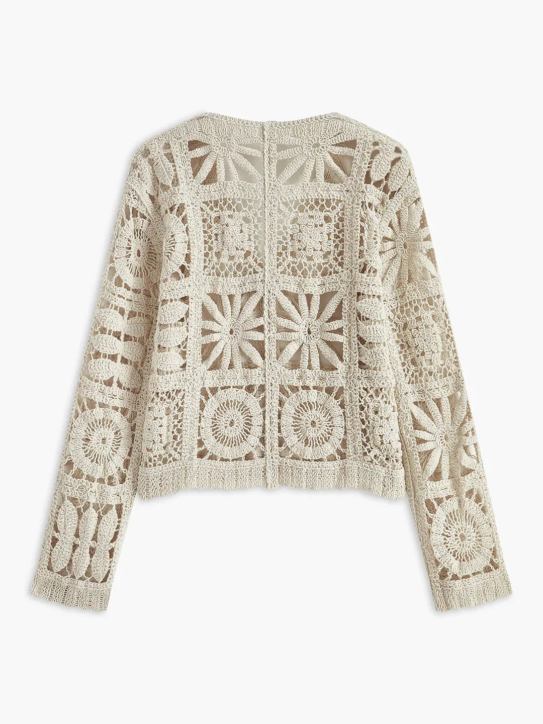 Boho Breeze Crochet Cardigan