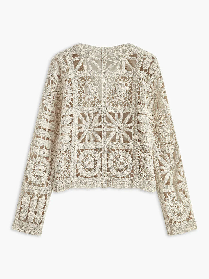 Boho Breeze Crochet Cardigan