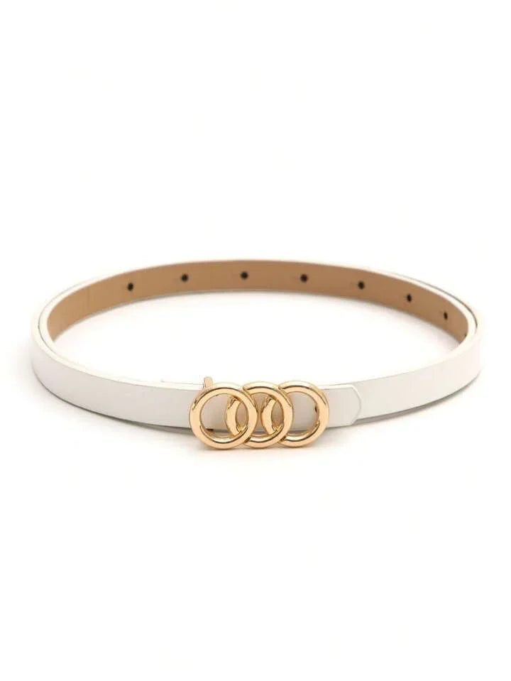 Triple Ring Minimalist Waist Belt