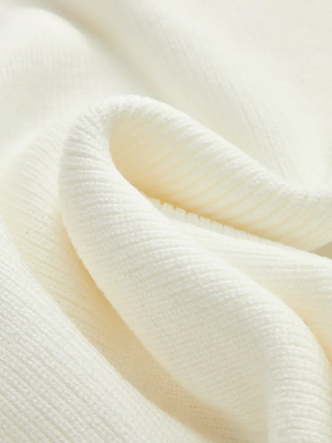 Off-Shoulder Crisscross Knit Sweater Top