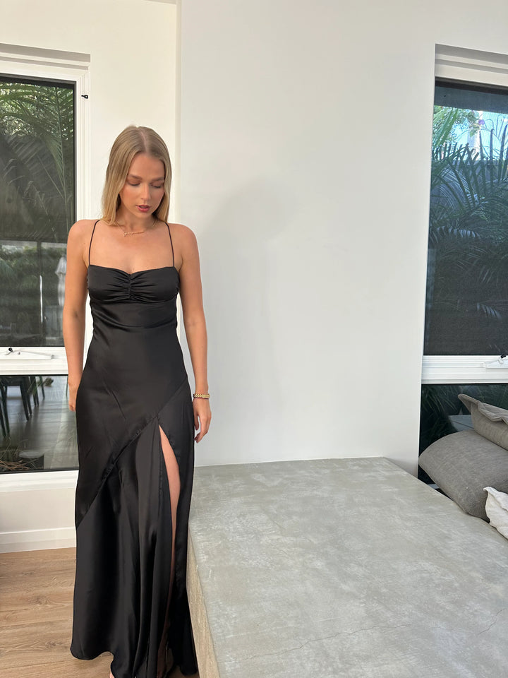 Delphina - Satin Gown