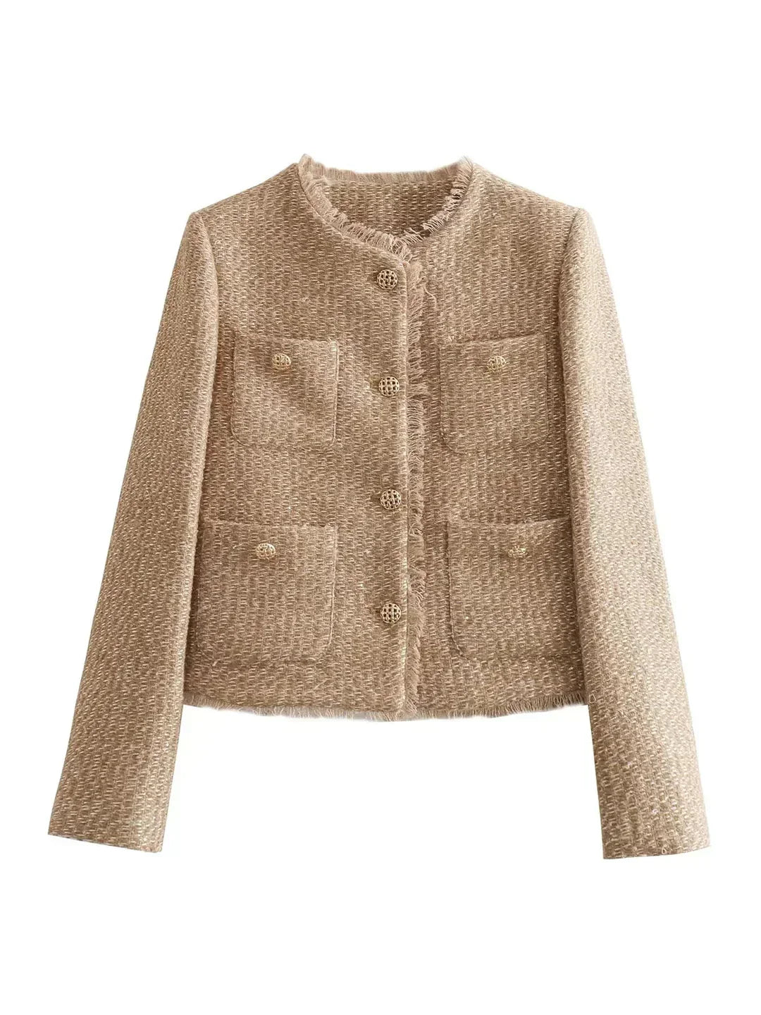 Camille Textured Tweed Jacket