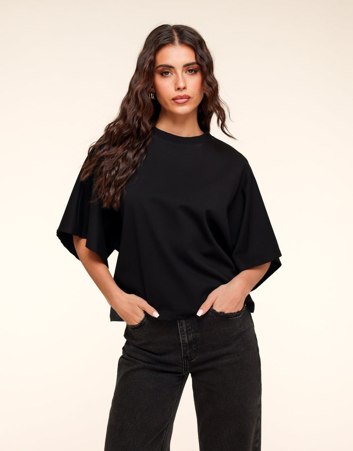 Zwarte Oversized SS - T-Shirt