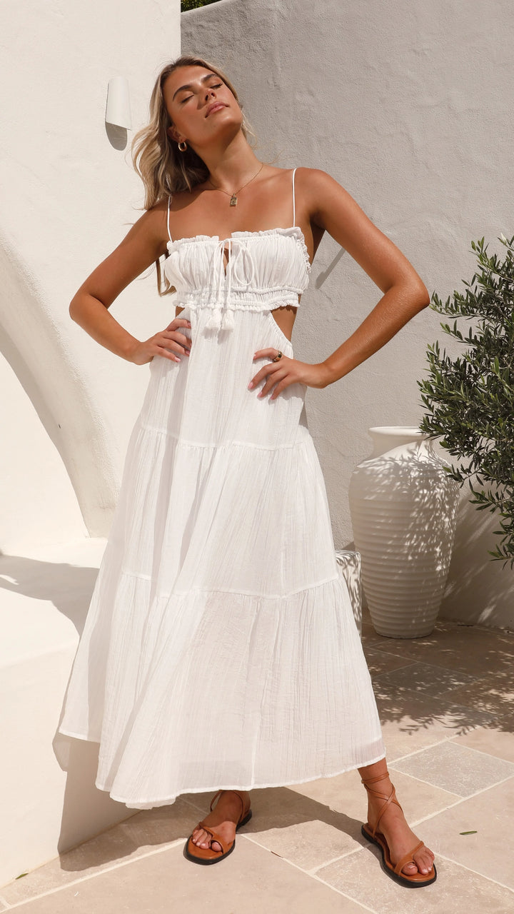 Soleia - Tiered Maxi Dress
