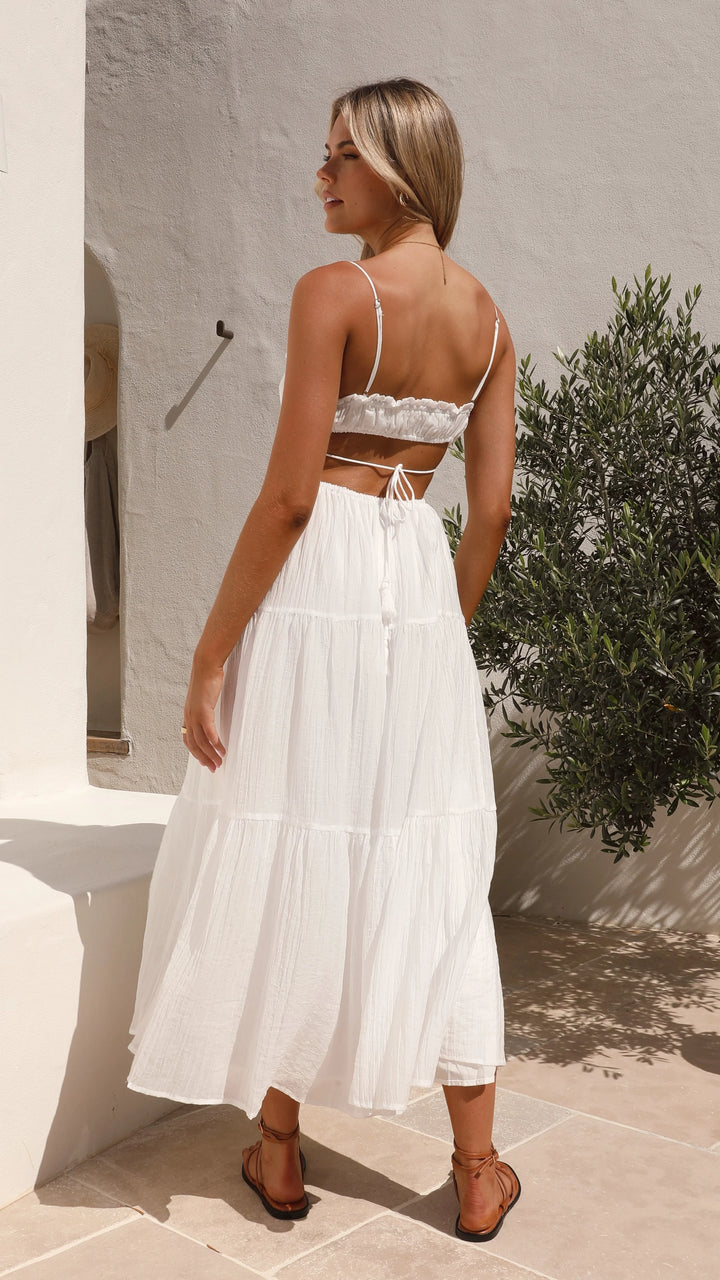 Soleia - Tiered Maxi Dress