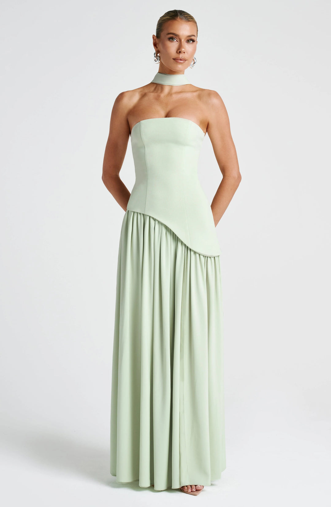 Maia - Strapless Maxi Dress