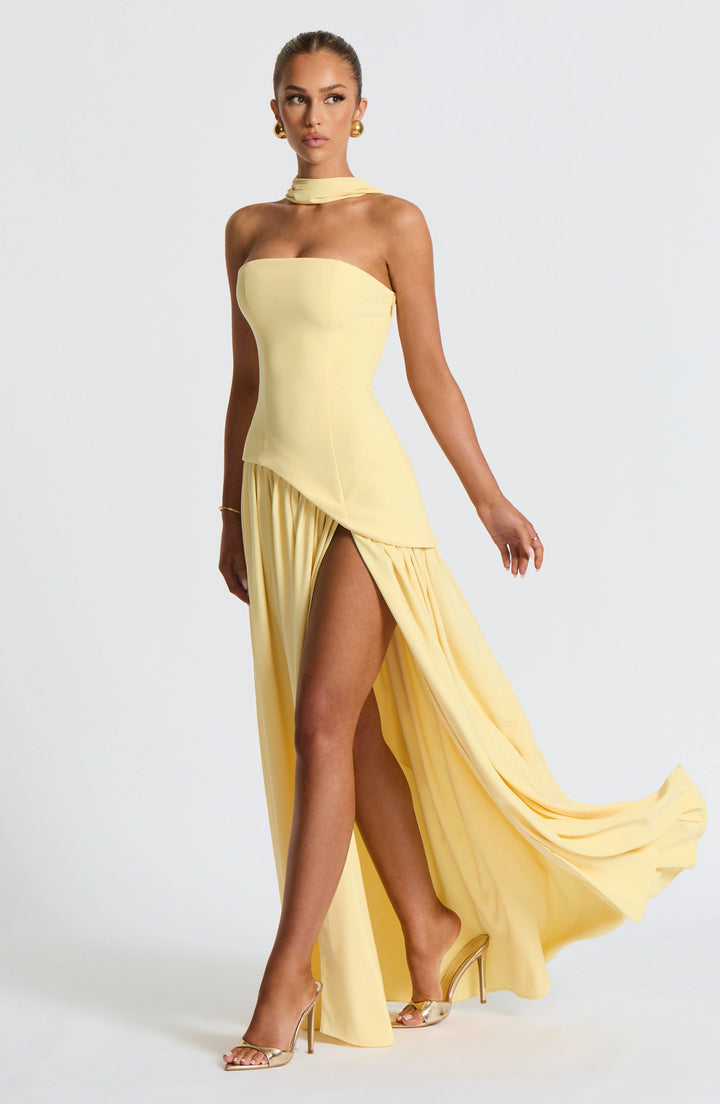 Maia - Strapless Maxi Dress