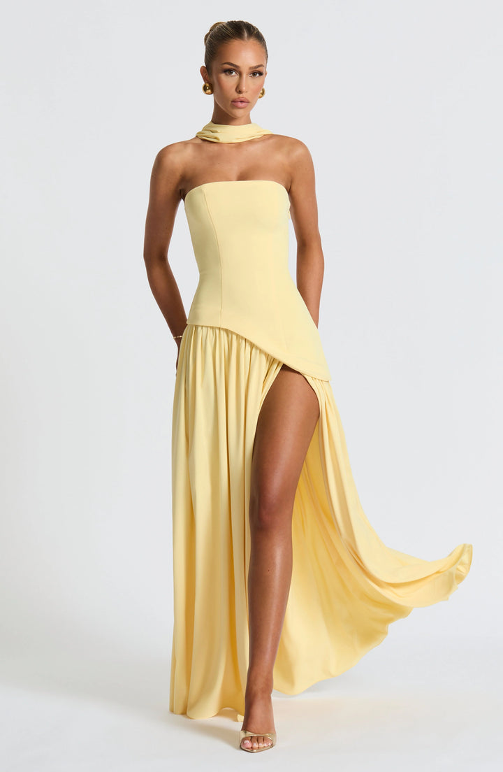 Maia - Strapless Maxi Dress