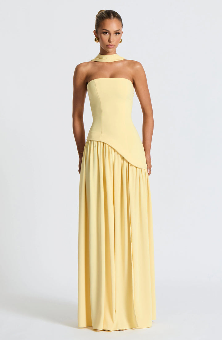 Maia - Strapless Maxi Dress