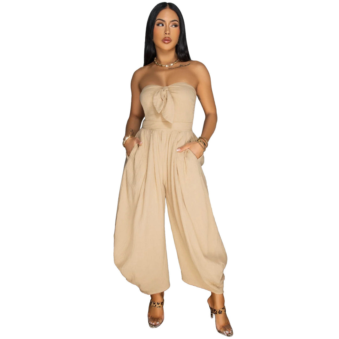 Solara Bow Front Jumpsuit