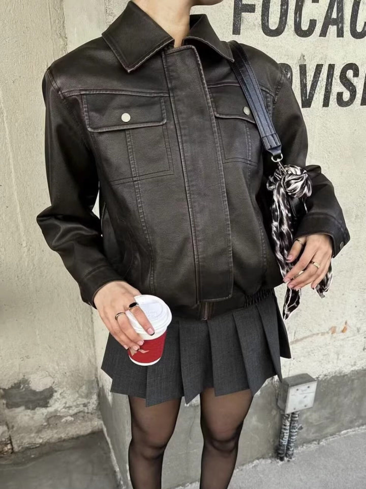 The Arden Vault Leather Jacket