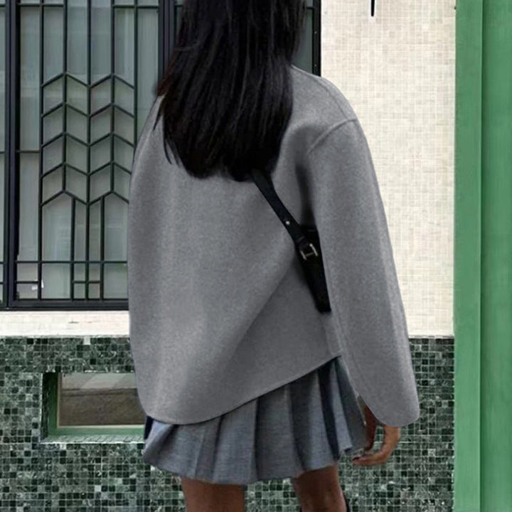 Sable Double-Breasted Coat