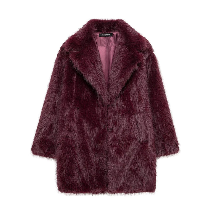 Celeste Faux Fur Coat