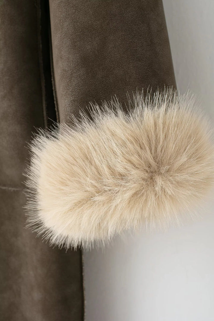 Aspen Valley Faux Shearling Coat