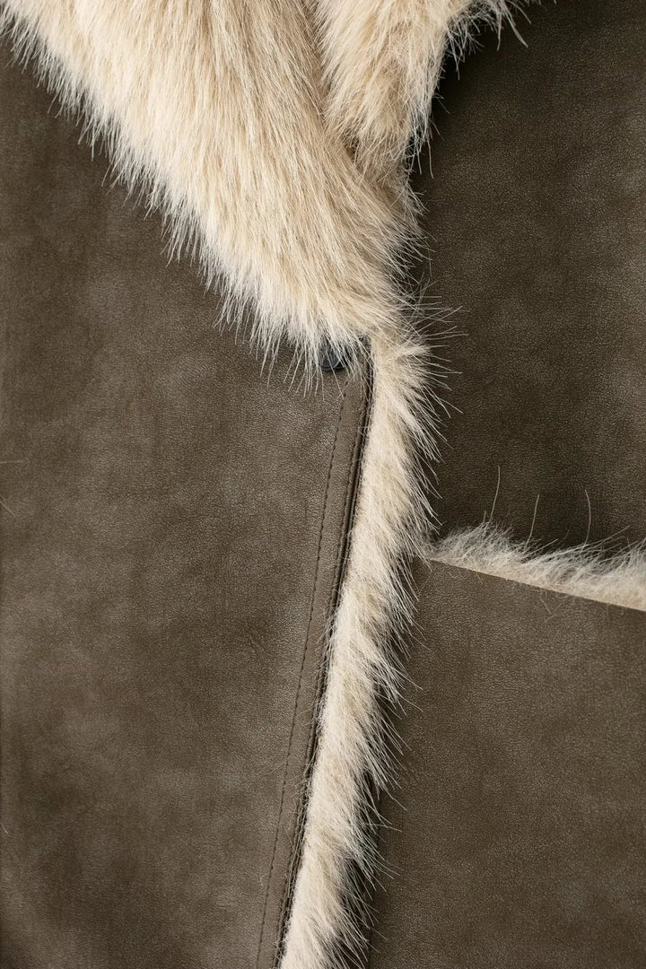 Aspen Valley Faux Shearling Coat