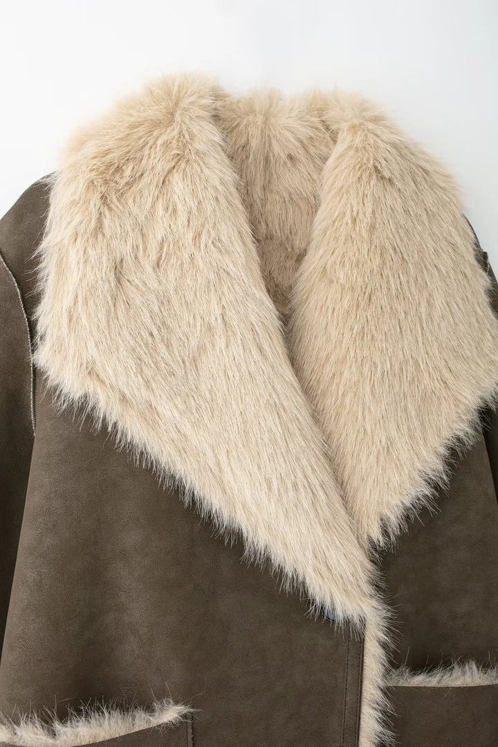 Aspen Valley Faux Shearling Coat