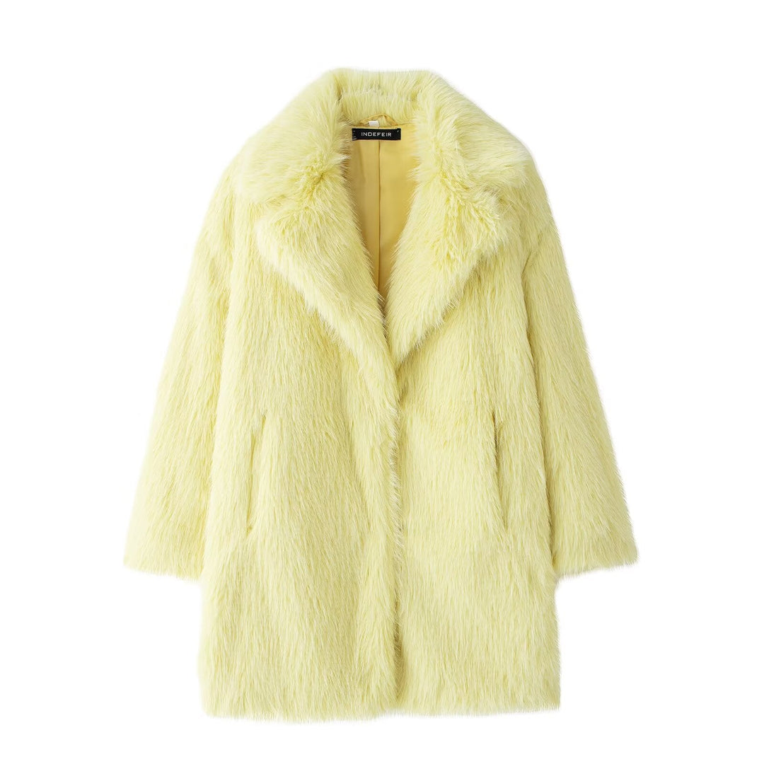 Celeste Faux Fur Coat
