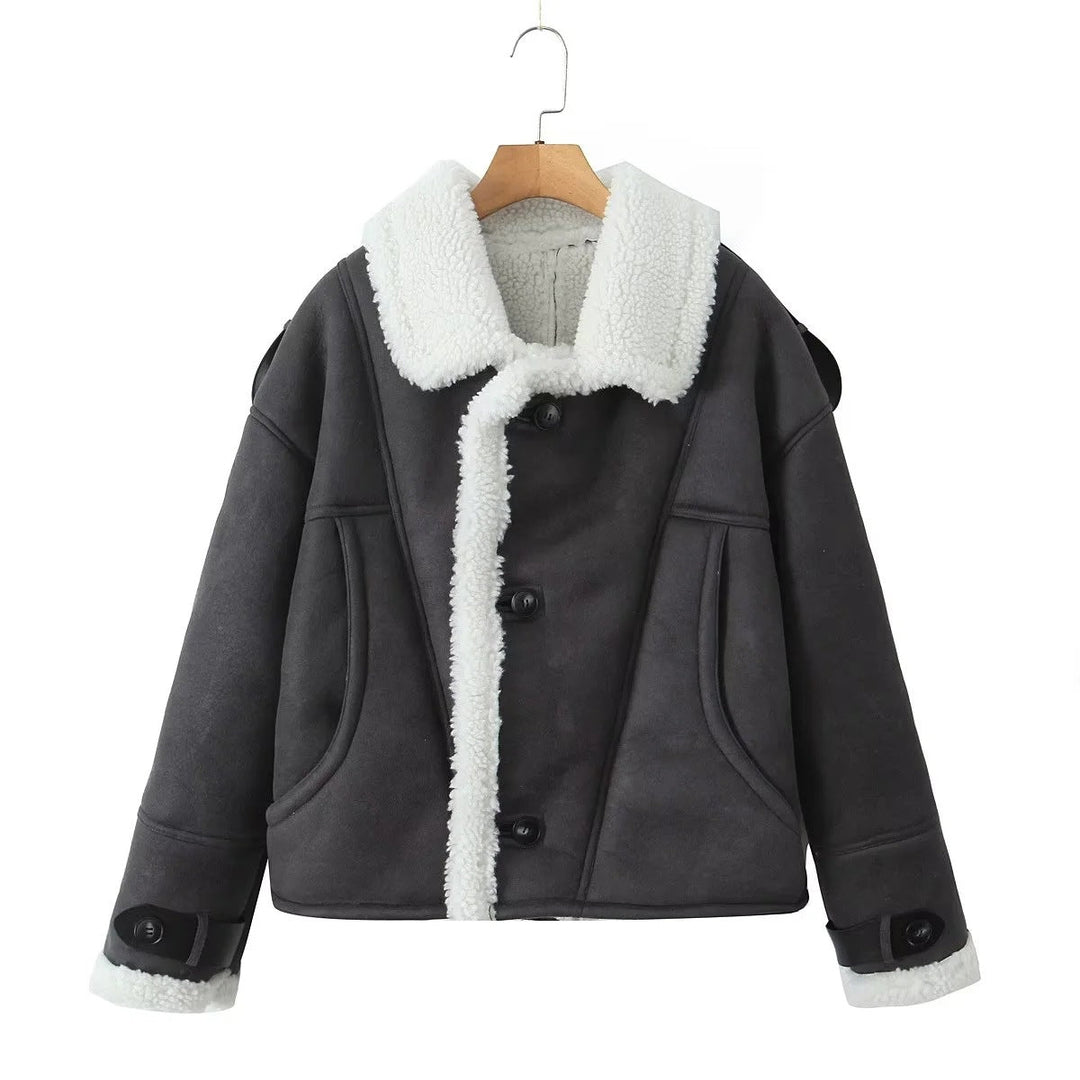 Sutton Shearling Aviator Jacket