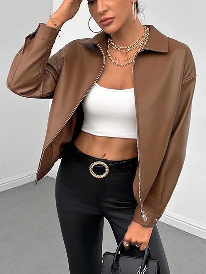 Revel Faux Leather Jacket