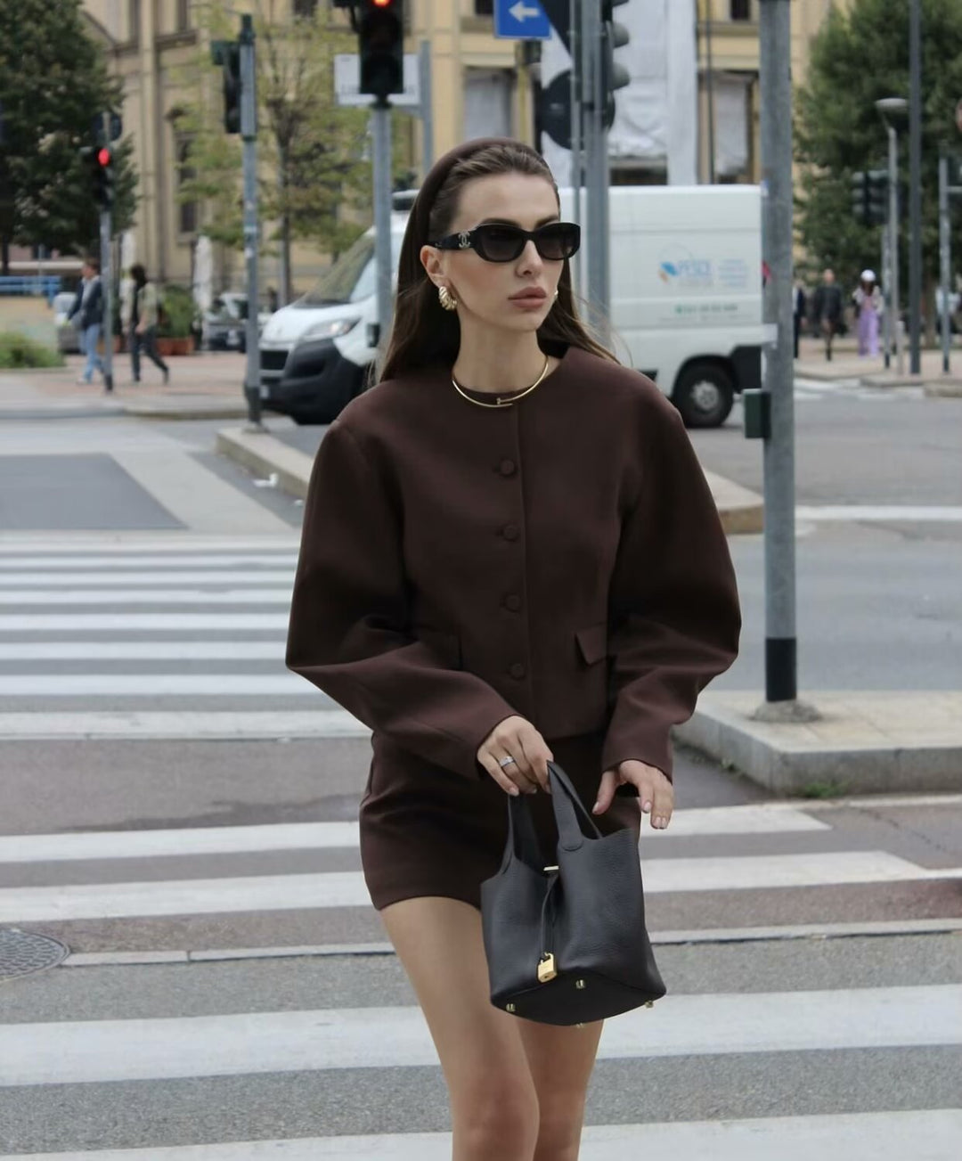 Vivica Structured Blazer Set