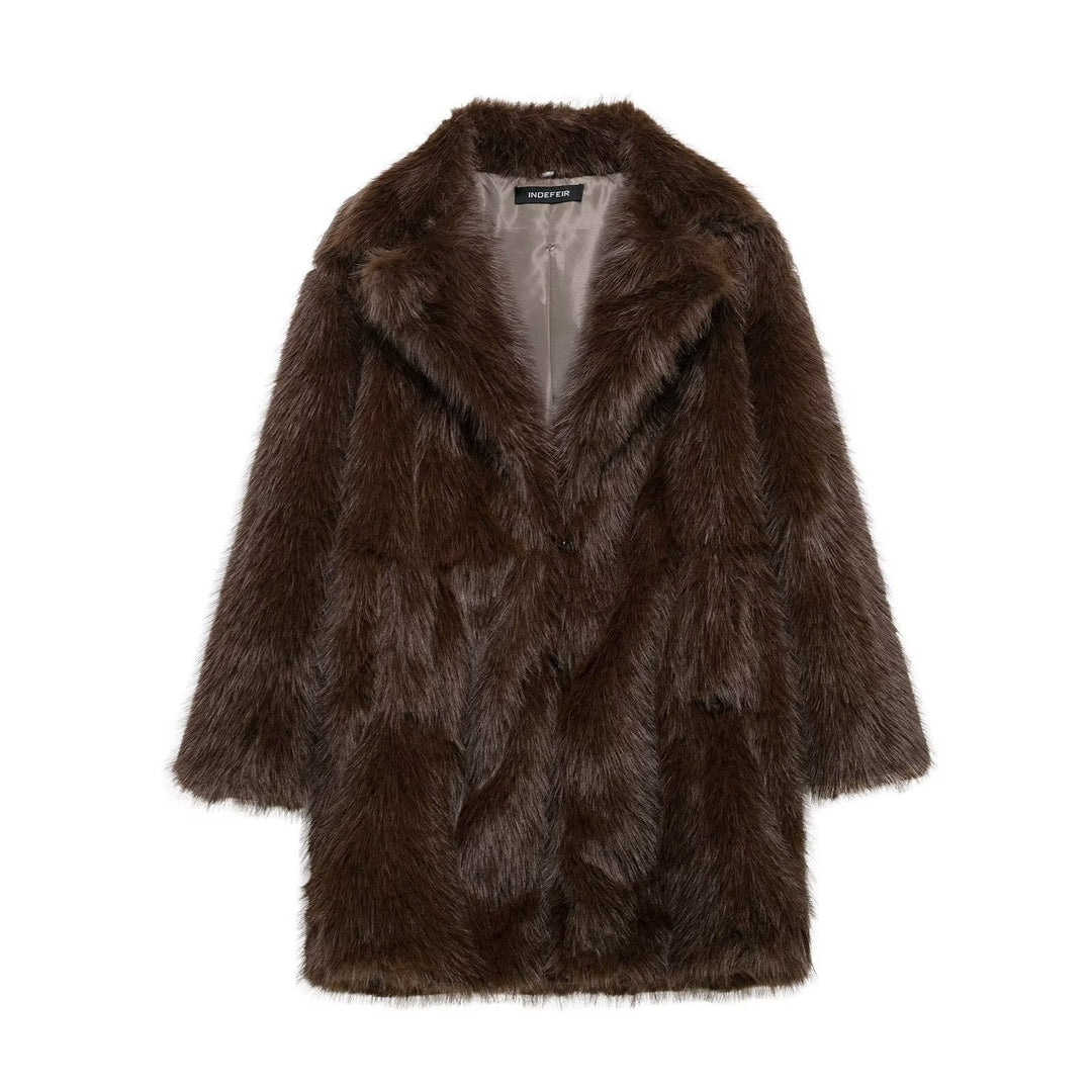 Celeste Faux Fur Coat