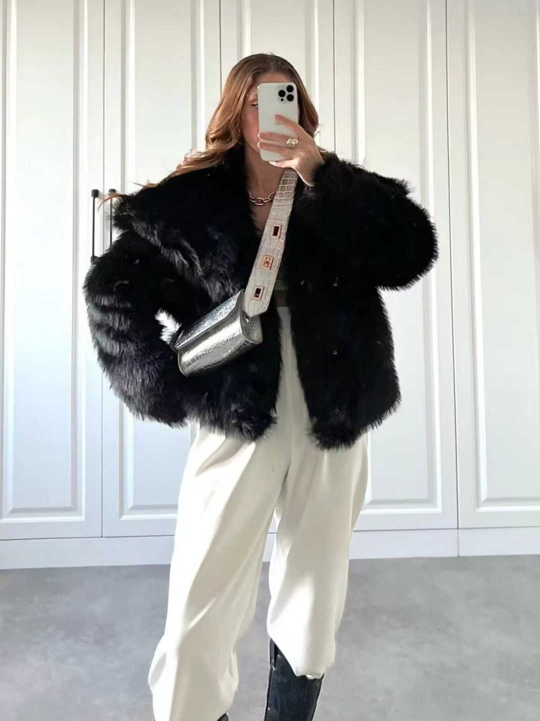Soho Whisper Faux Fur Coat