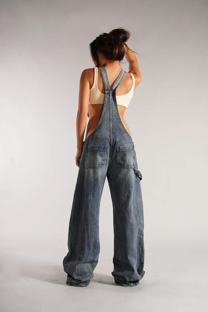 Low Voltage Wide-Leg Overalls