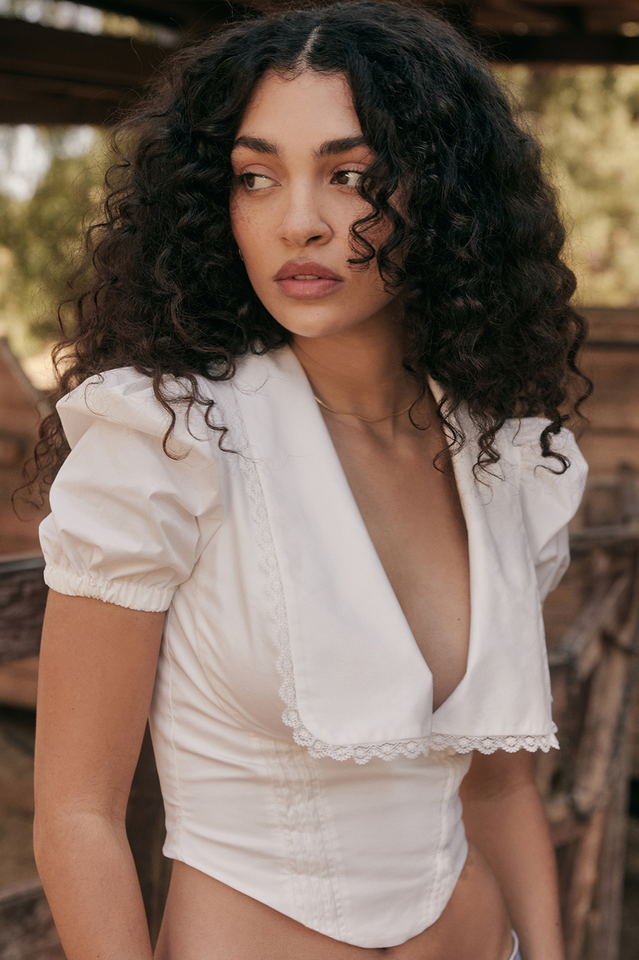 Vienna Lace Collar Corset