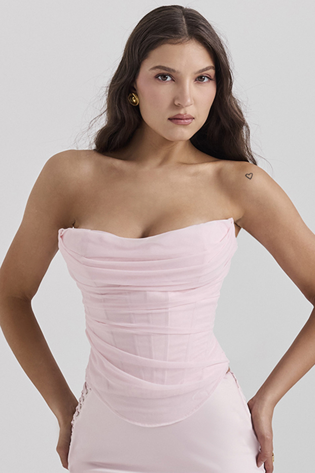 Rose Drape Corset