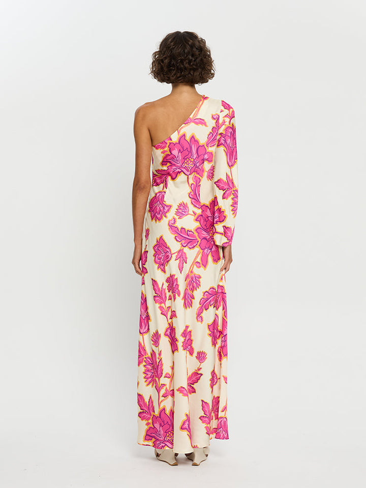 Lara - One-Sleeve Maxi Dress