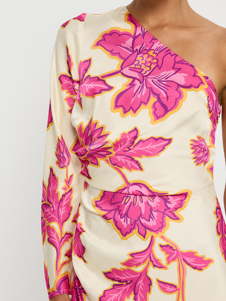 Lara - One-Sleeve Maxi Dress