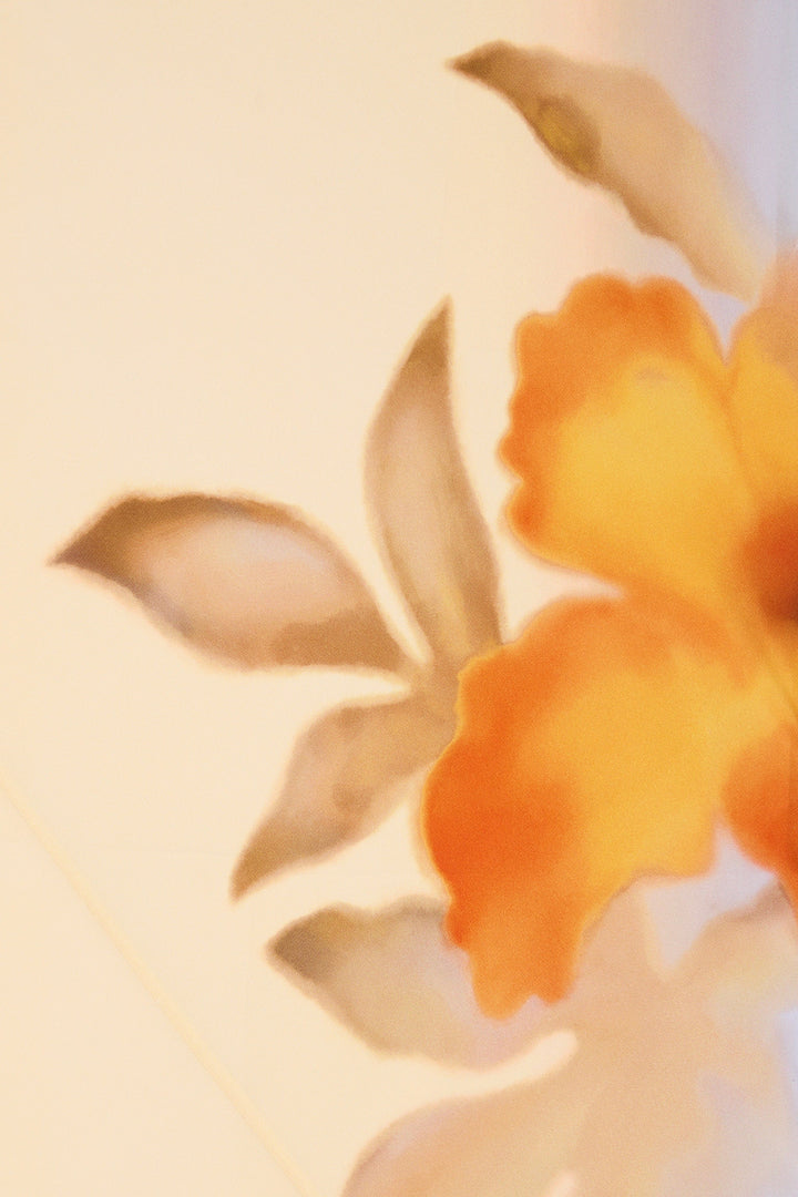 Iris - Floral Silk Mini Dress