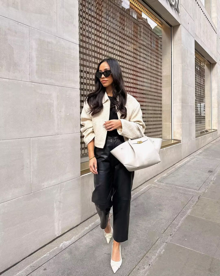 Vienna Textured Zip Up Jacket