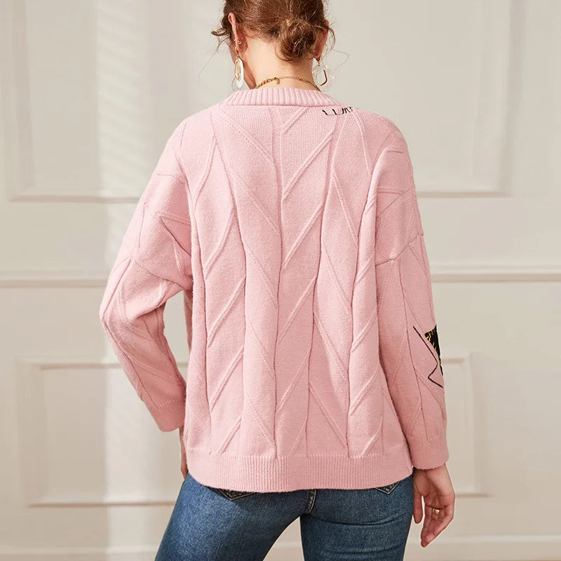 Harper Street Art Knit Cardigan