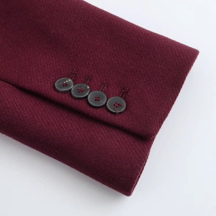 Vienna Avenue Double Breasted Long Coat