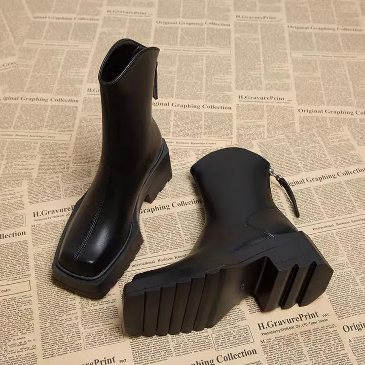 Rowan Chunky Platform Boots