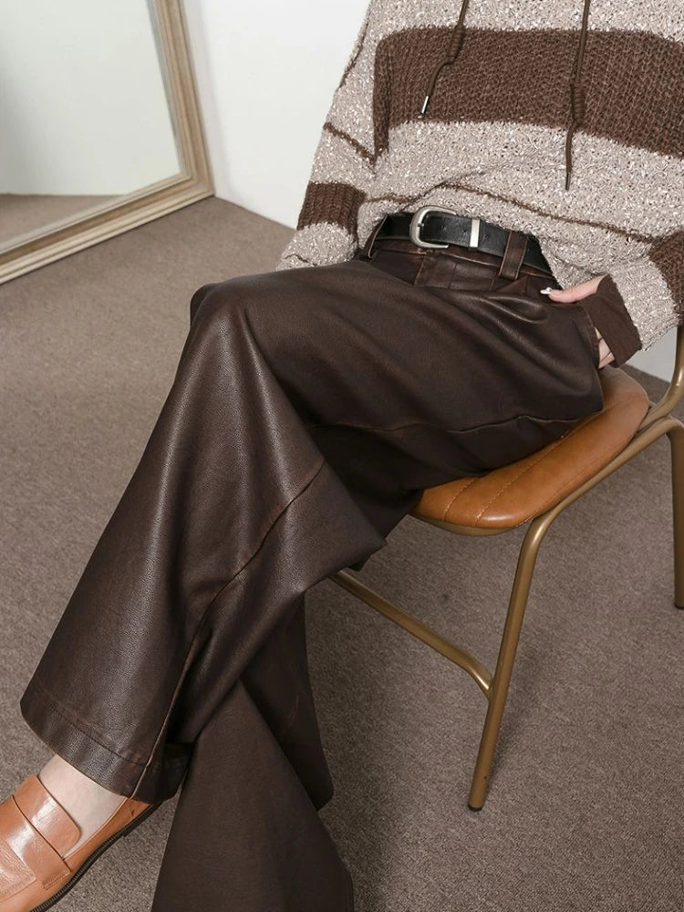 Camden Luxe Faux Leather Pants