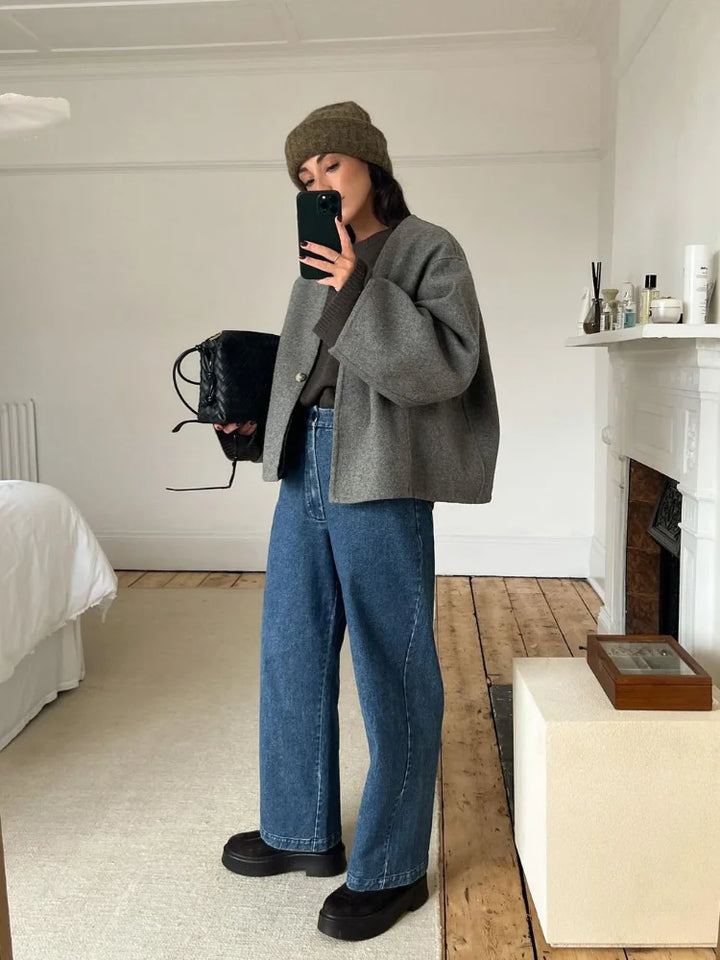 Rowan Street Oversized Wool Jacket