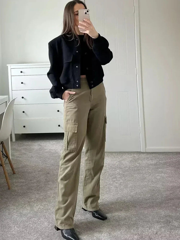 Alba Avenue Faux Leather Jacket