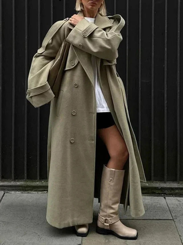 Windsor Belted Wool Coat