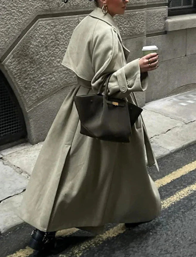 Windsor Belted Wool Coat