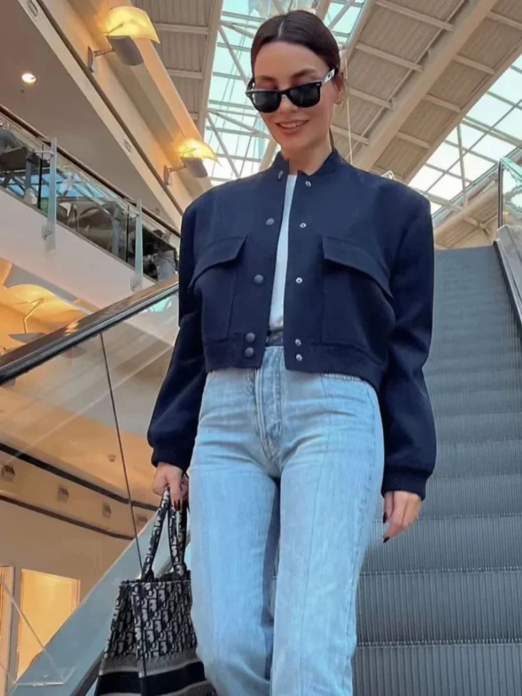 Alba Avenue Faux Leather Jacket