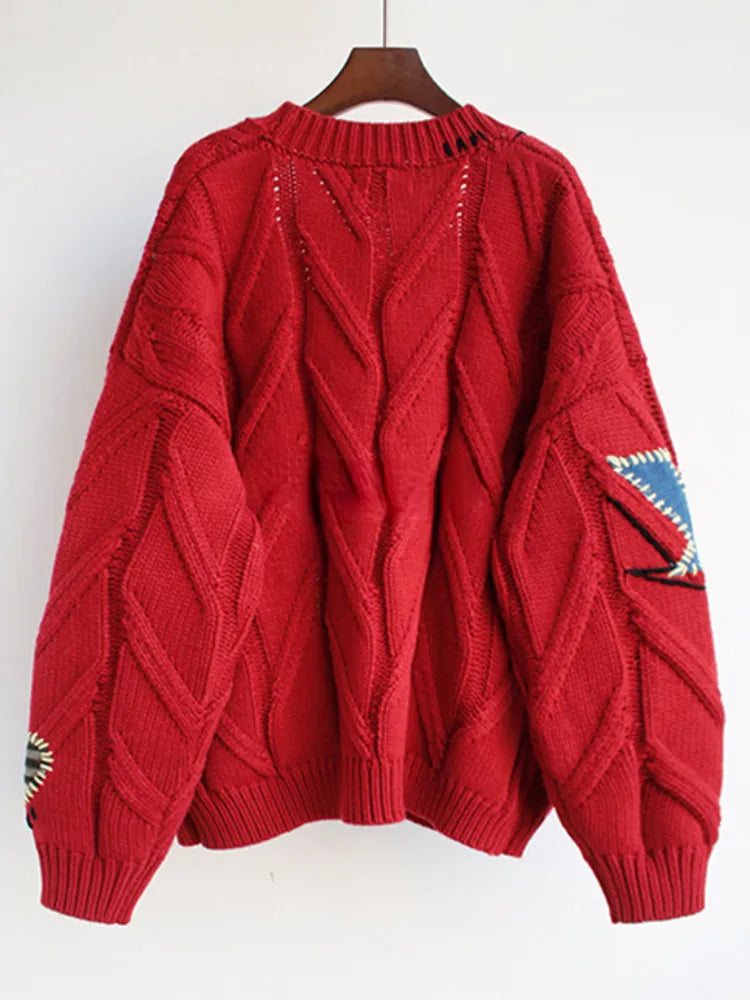 Harper Street Art Knit Cardigan