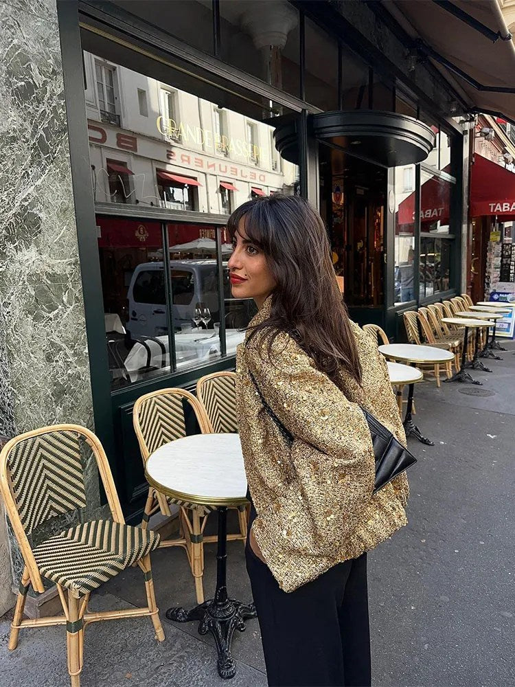 Capri Sequin Statement Jacket