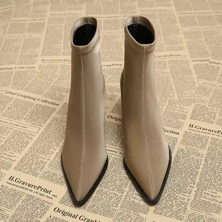 Sienna Sleek Stretch Ankle Boots