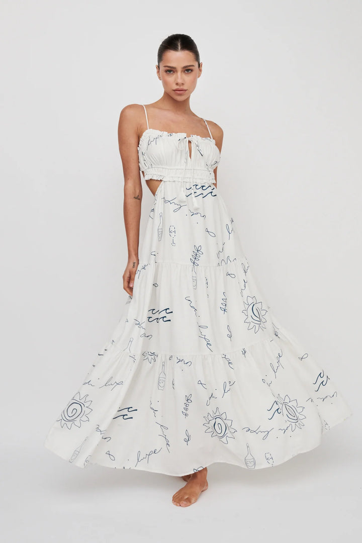 Soleia - Tiered Maxi Dress