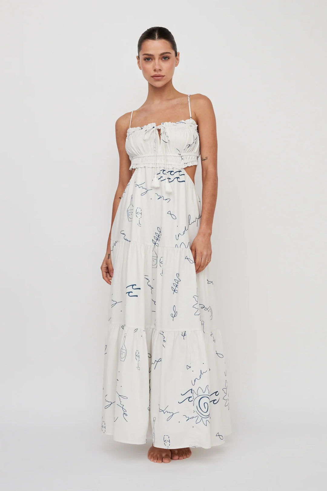 Soleia - Tiered Maxi Dress