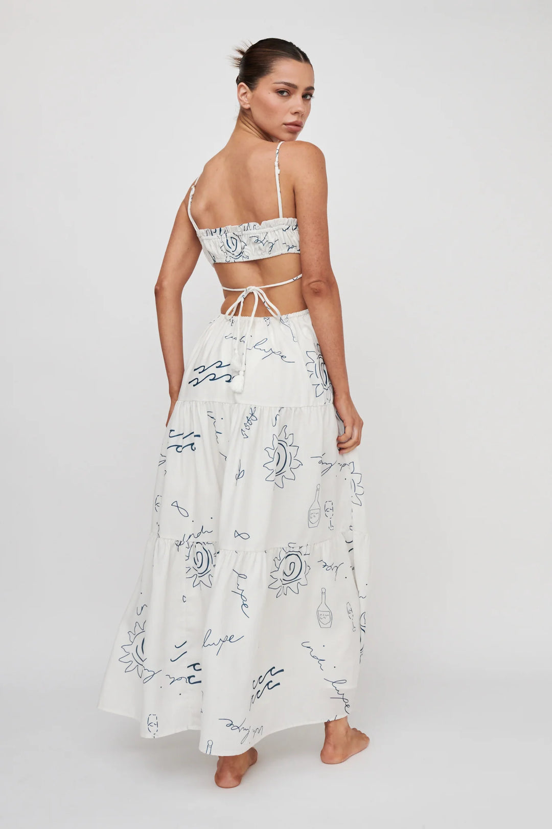 Soleia - Tiered Maxi Dress